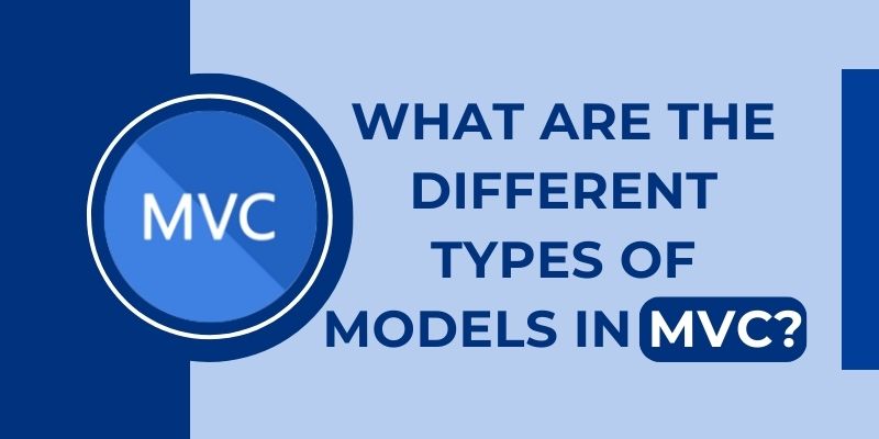 What are the Different Types of Models in MVC?