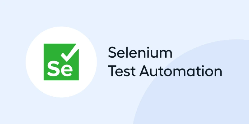 How does Selenium automate web application testing?